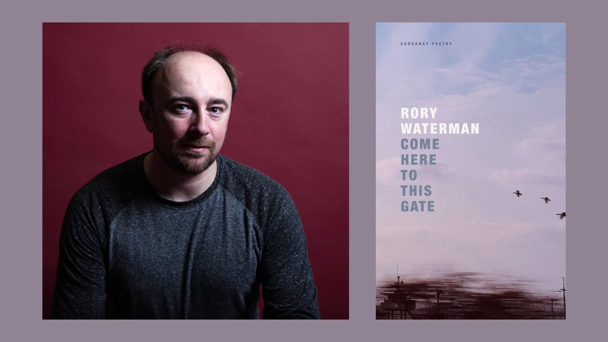 On 24th April at 7pm, celebrate the online launch of Come Here to This Gate by @RoryWaterman! Rory will be joined in conversation by Declan Ryan, and there will be the opportunity to ask your own questions. Book here: us02web.zoom.us/webinar/regist…