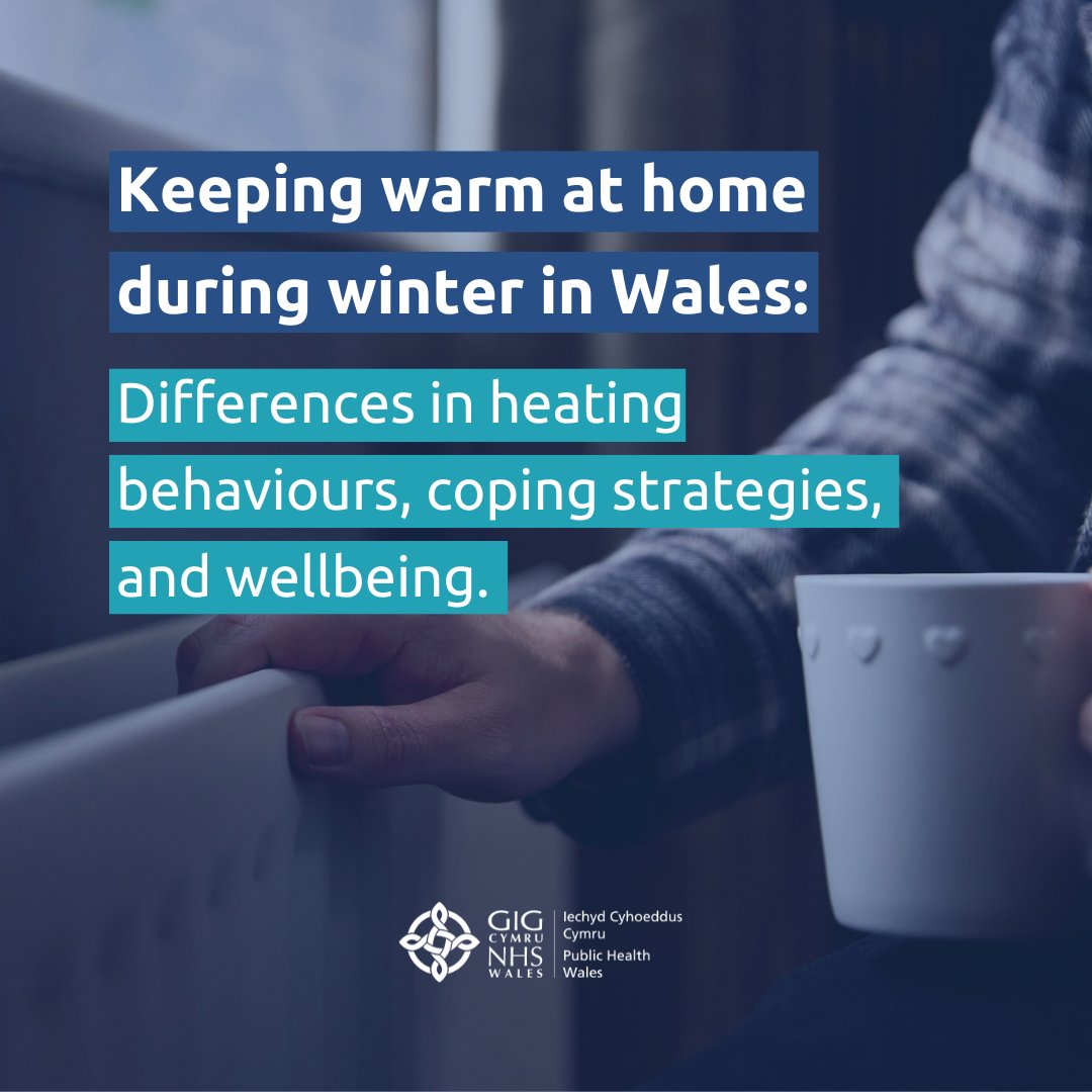 #NEWS A new report from Public Health Wales and @BangorUni shows changing habits in the use of home heating, including lowering the room thermostat temperatures. Read more ⬇️: phwwhocc.co.uk/resources/keep… #CostOfLiving