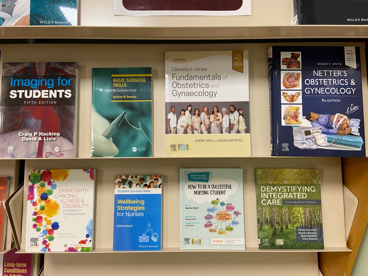 We have a selection of #NewBooks on our shelves at Southend 📚 Visit the library to have a browse and be the first to borrow them! @MSEHospitals