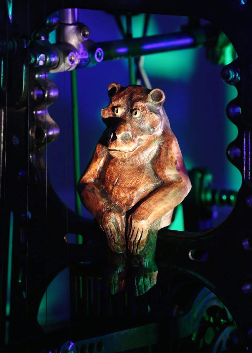This #ThrowbackThursday we’re remembering the wonderful Sharmanka mechanical theatre, which delighted our visitors back in spring 2019 #Sharmanka #SharmankaKineticTheatre #RussianOutsiderArt #KineticArt #Steampunk #Monkey