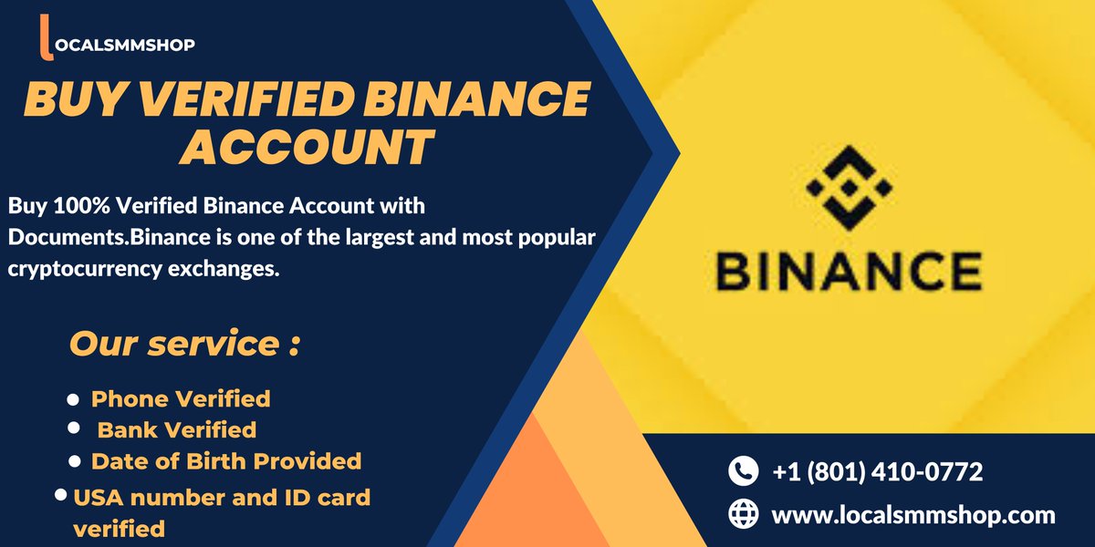 Buy Verified Binance Account

localsmmshop.com/product/buy-ve…

Skype: LocalSMMShop
Telegram: <a href="/localsmmshop/">Jennifer Avalos</a>
WhatsApp: +1 (801) 410-0772

#paypalaccount #binanceaccount #RIPRick #Category4 #Endo #addisonrae #FIFAWWC #sampard #Nordstrom #WanderFranco #RIPRick #Endo #addisonrae #FIFAWWC