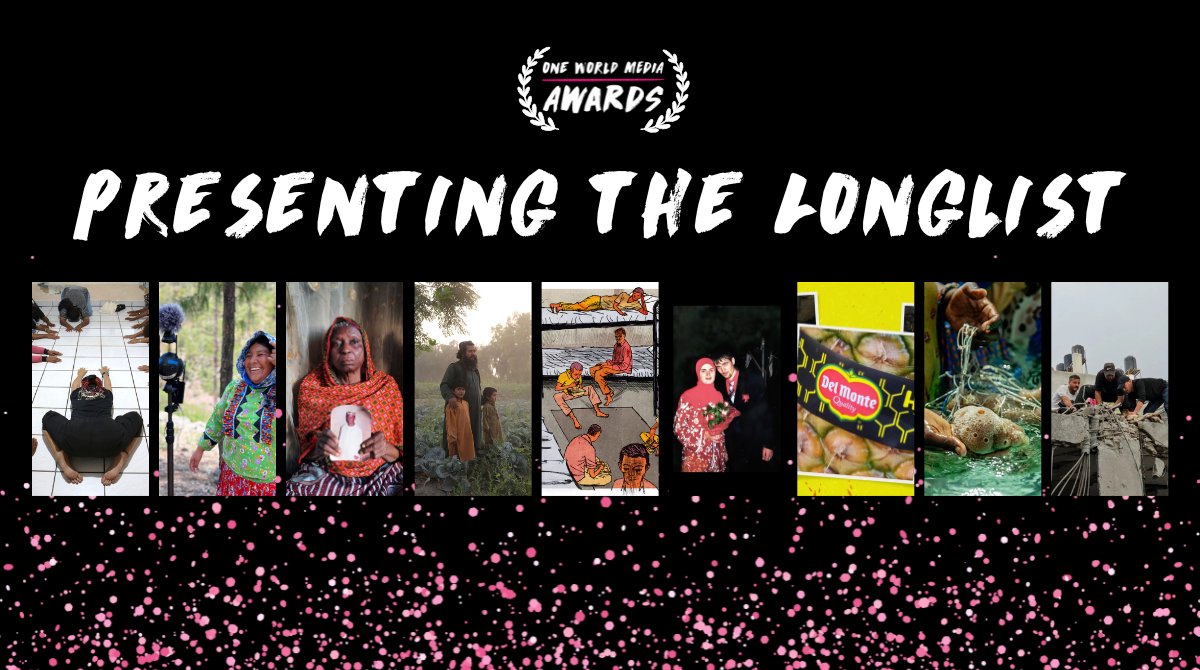 Announcing this year’s longlisted Awards entries! 🌟 Our judges have been moved by the depth and rigour of storytelling talent from across the globe. We've seen entries from as far afield as Barbados, Cook Island, Curaçao, Marshall Islands and Tuvalu oneworldmedia.org.uk/awards/longlis…