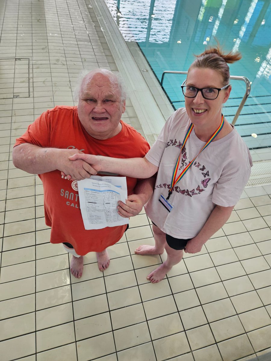 Jimmy in Grimsby raised an incredible £300 for British Heart Foundation and a Creative Support Sensory Room in a sponsored swim and raffle! Thank you for your endless generosity, Jimmy! ♥️