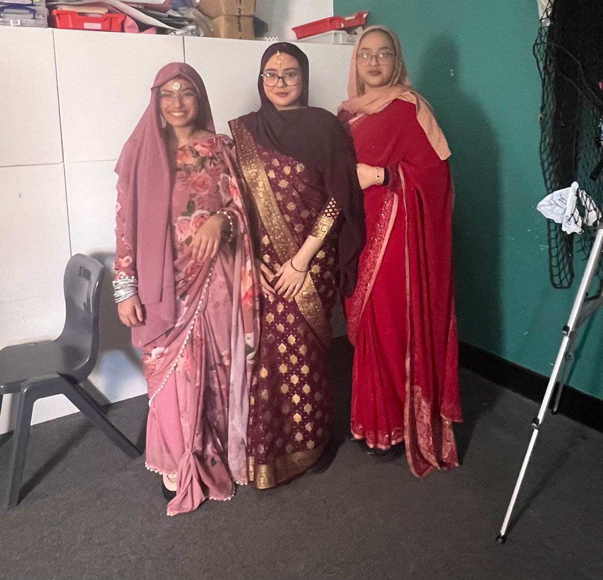 NCA Cultures Day. The classrooms and corridors are a burst of colour! #ProudToBeNCA #ProudOfMyHeritage #Diversity #Culture #Friendship #Heritage