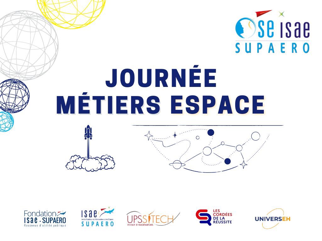 La journée autour du domaine spatial est officiellement ouverte pour 200 élèves des Cordées de la Réussite ! 🚀 Sur le campus de l'@ISAE_officiel , ils auront l’occasion de participer à de nombreuses activités ce matin et rencontrer des professionnels cet après-midi.