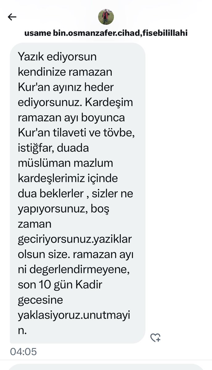 Ulan boş teneke cahil OSMAN! Asıl sana yazıklar olsun! Ne dinden ne de diyanetten haberin var. 11 ay odalarda lak lak yapıp Ramazanda müslüman postuna bürünen sahtekarsın sen! Cuma saatinde odalarda hikaye anlatan beynamazsın sen! Gettt ötede oyna boş teneke seni! @osmanzafer70