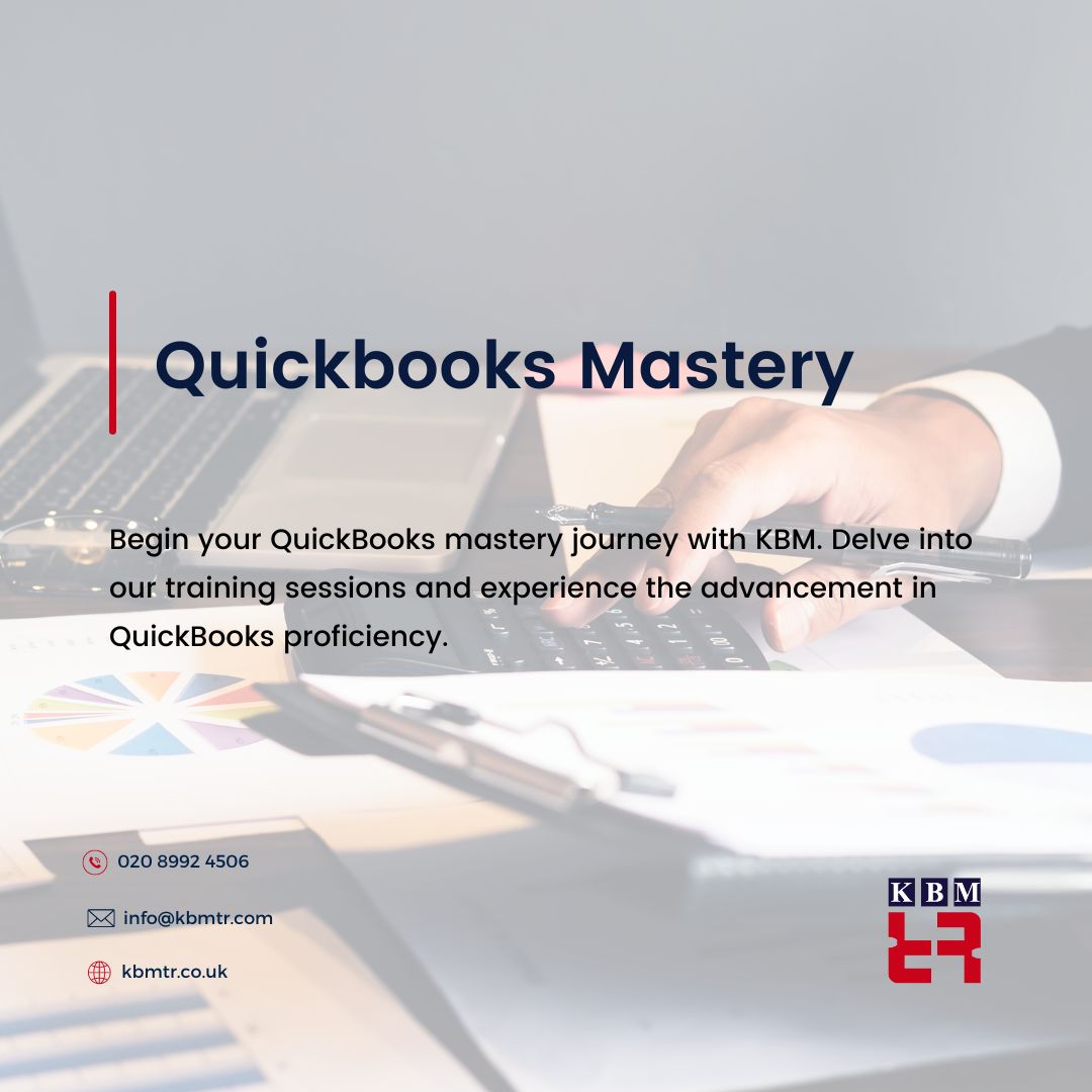 Start your QuickBooks journey with KBM. Explore our training sessions to become proficient in QuickBooks. Join us and unlock the full potential of this essential accounting tool! #QuickBooksMastery #AccountingSkills #KBMTraining