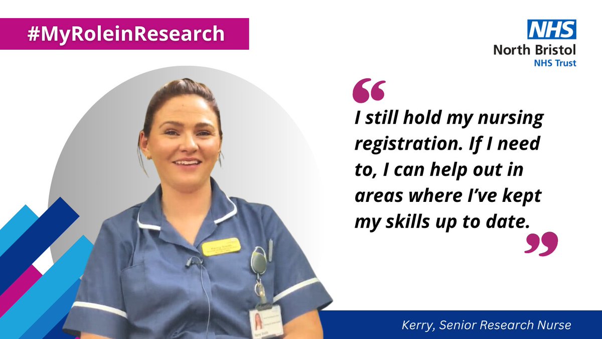 Kerry is keeping her #nursing skills up to date as a #research nurse while working on long-lasting benefits to critically ill patients Read more 👉 ow.ly/uRXM50R0Zmf #emergencyresearch #MyRoleInResearch @Northbristolnhs @MissKerryLSmith
