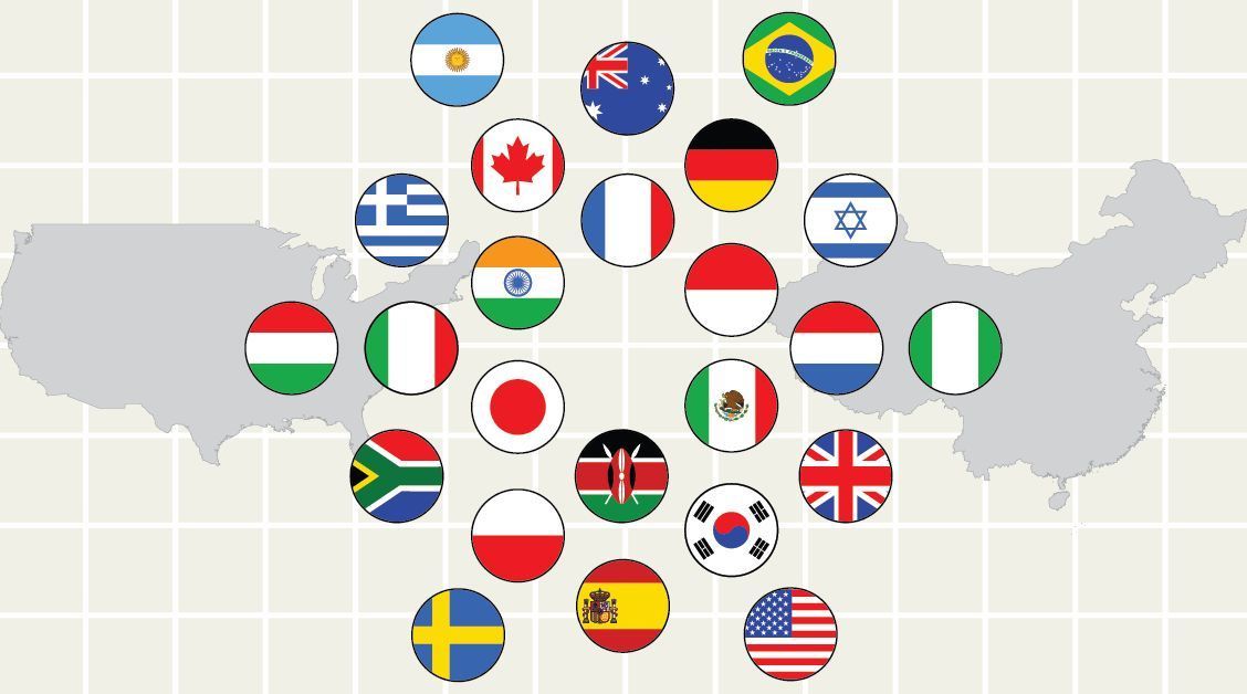 Comparing Views of the U.S. and China in 24 Countries pewrsr.ch/43ujr9r