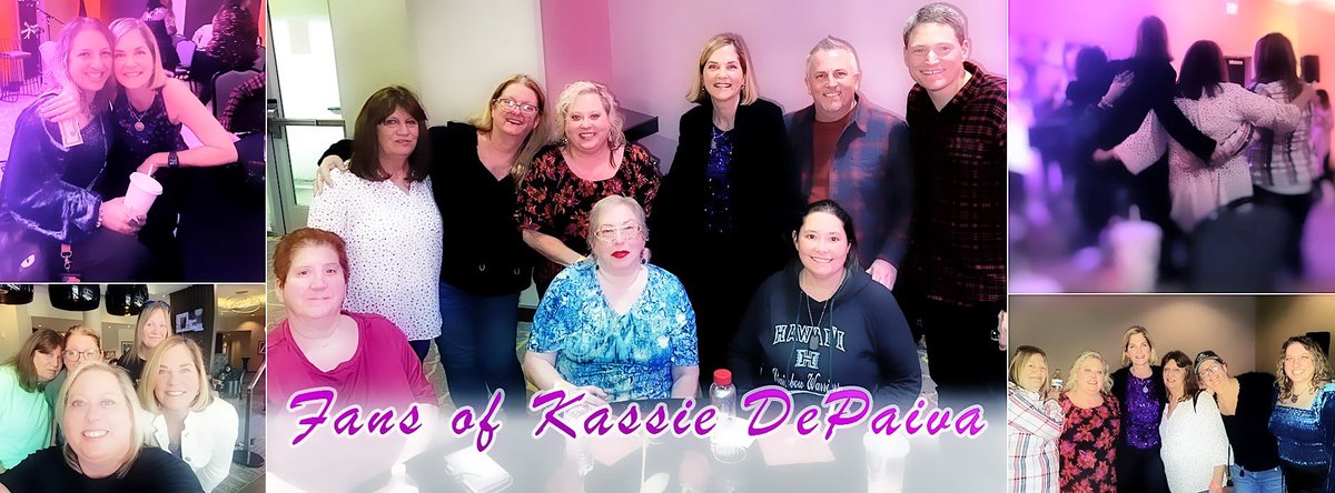 @KassieDePaiva and her fan/friends in Nashville.