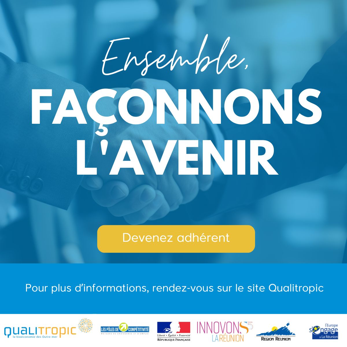 🌿✨ Découvrez Qualitropic, une communauté dynamique,  prête à façonner l'avenir de la bioéconomie tropicale. En nous rejoignant, vous participez à un lieu d'échanges, d'ouverture et d'innovation, où des entreprises diverses convergent vers des objectifs commun !