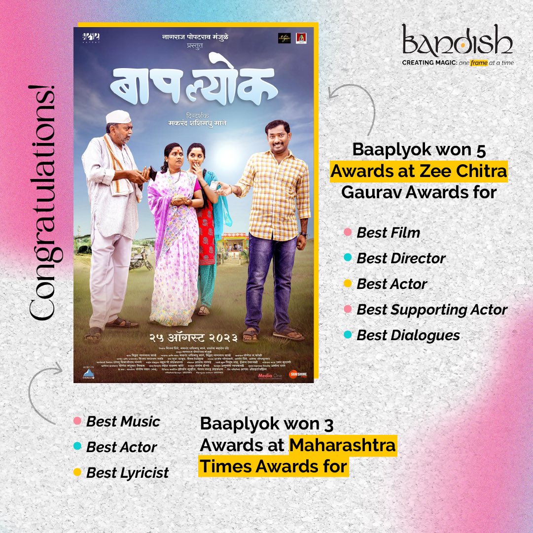 It's always a great feeling when your hard work is recognized and appreciated by others. 

We hope to continue delivering our best every time! We are grateful for the directors and the producers who entrusted us with their esteemed work.