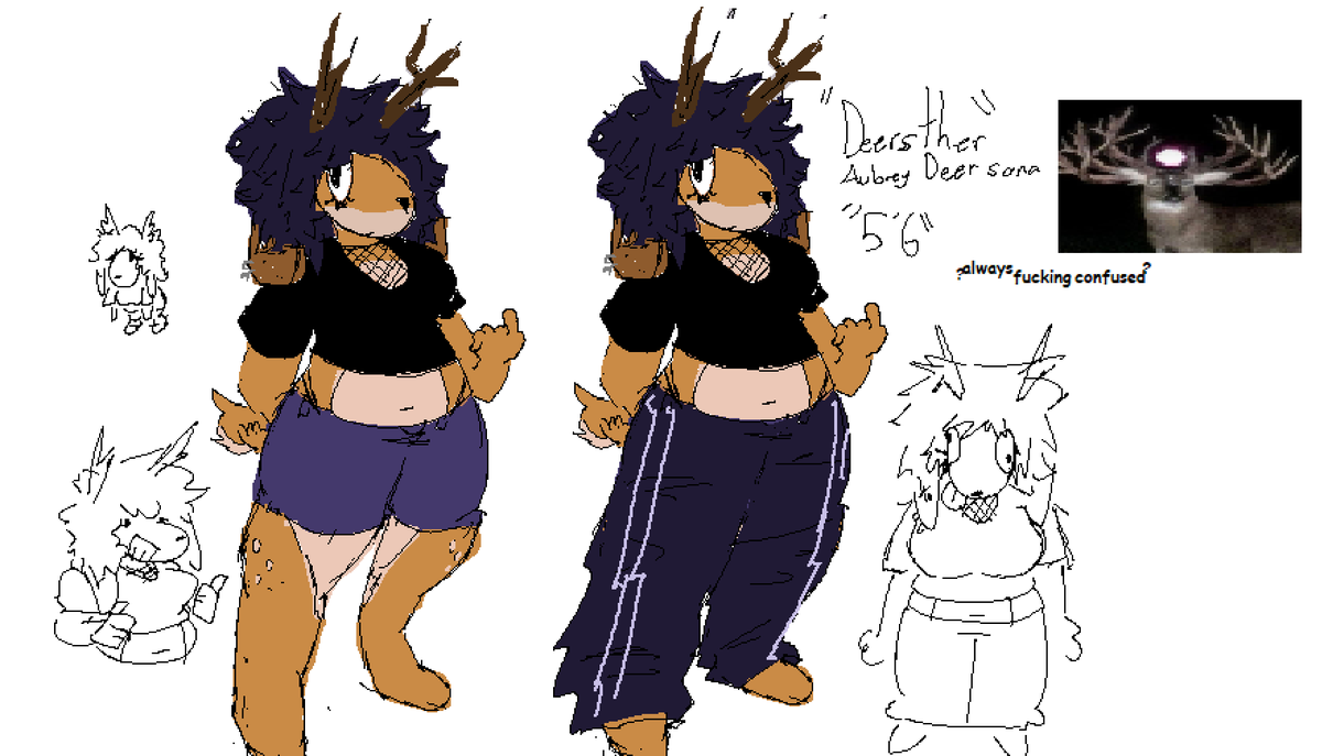 mymirrorbroken's tweet photo. second sona TM #deer #deerGOD #goated #youaintneveragoat #huge #artistontwitter #like4like #YOLO https://t.co/d2skoKqiSb