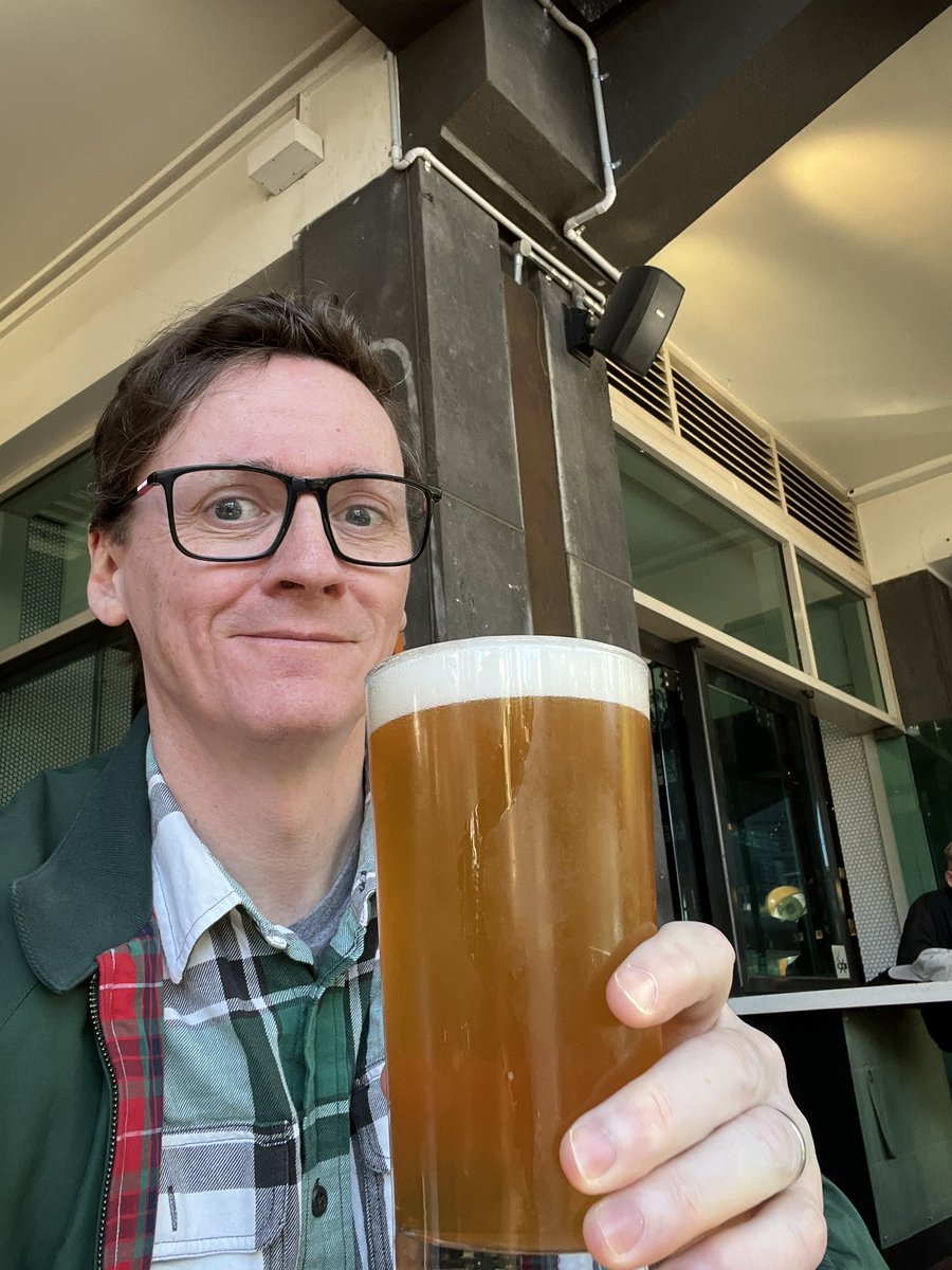 Today’s #preshowpint is a @balterbrewers XPA in @BearBrassBar, Melbourne. This will be the first of many Melbourne based drinks as my run at Melbourne International Comedy Festival kicks off tonight.