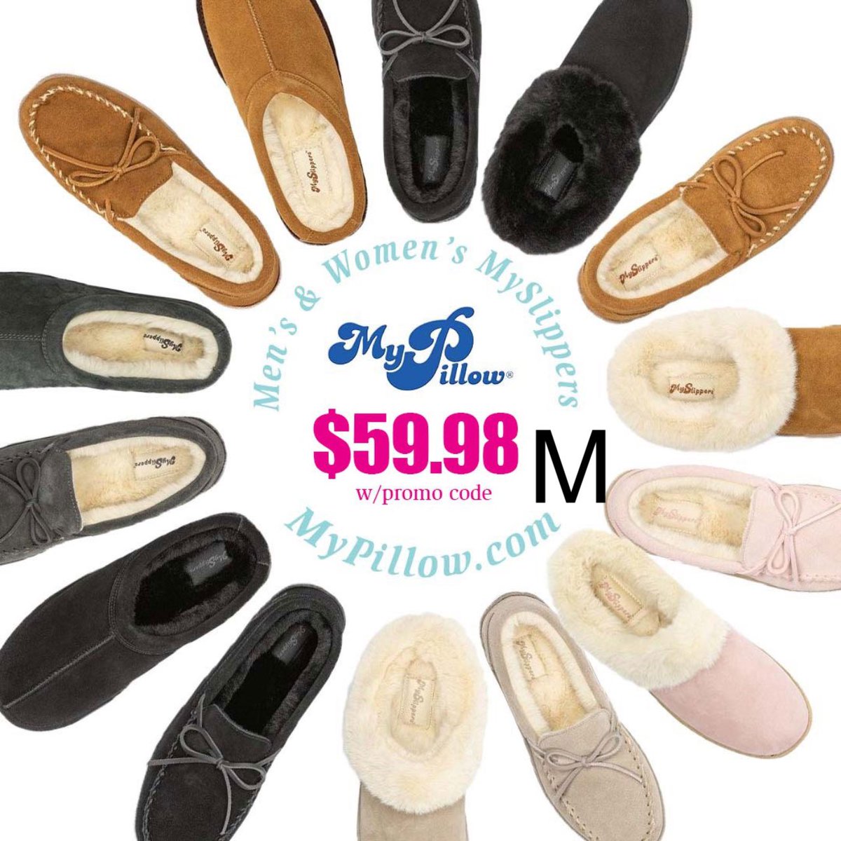Step into comfort with #MyPillow’s MySlippers! For only $59.98 when you use promo code 👉M👈, you can treat your feet to the ultimate relaxation. Plus, enjoy free shipping on orders over $75! These slippers feel like a dream. Don't miss out on this amazing deal!…