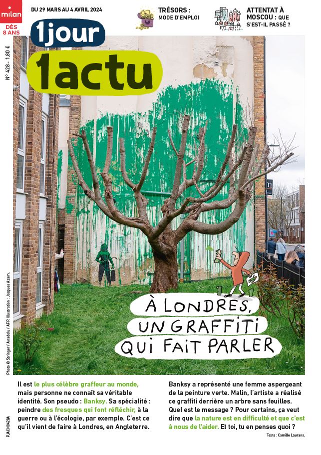 Il est le plus célèbre #graffeur au monde, mais personne ne connaît sa véritable identité. Son pseudo : #Banksy. On en parle à la Une de votre hebdo.