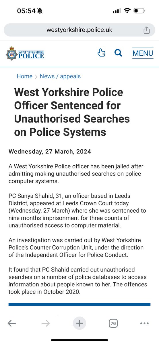 A secret Met police report found that Cousin Police were ten times more likely to b corrupt than any other demographic because of loyalty to the Cousin Community. Hence these Bent 👮‍♂️ cases keep popping up, Need to know if your under police investigation or where a runaway…