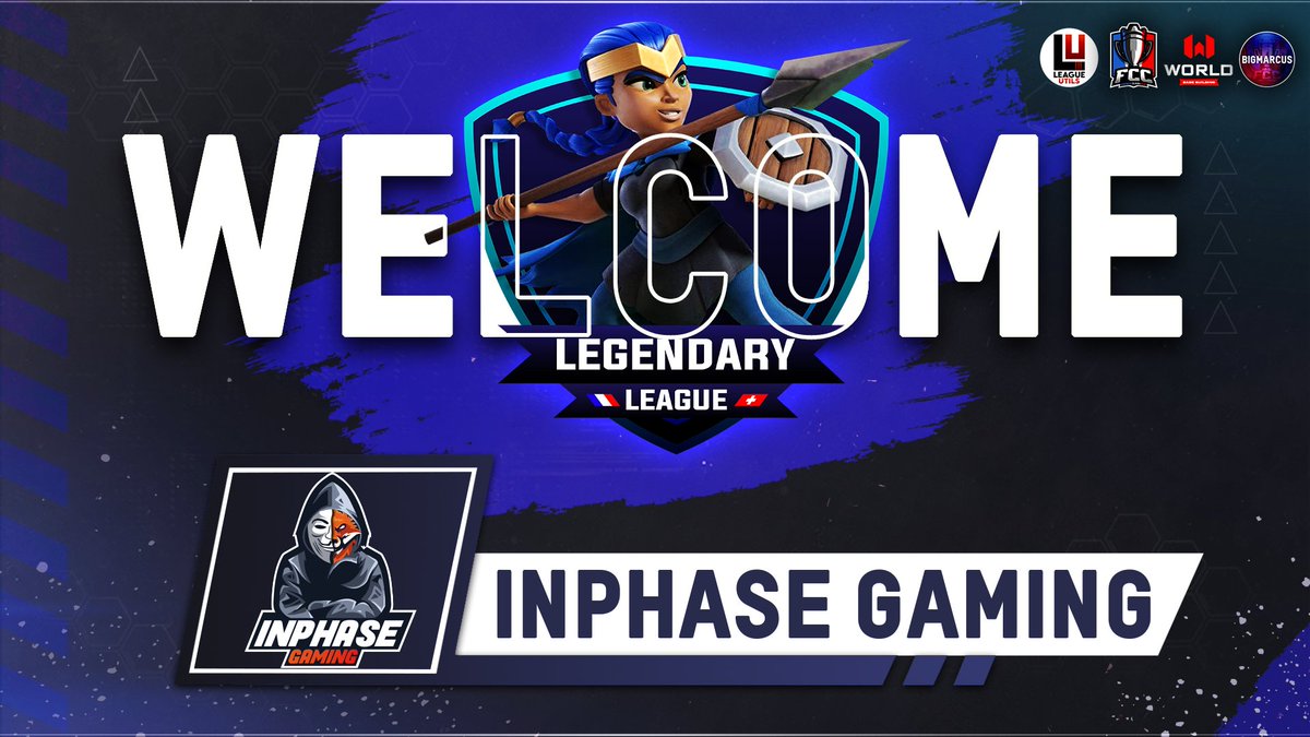 TADAMMMM 
Voici nos deux équipes qui participent à la #FCCLegendaryLeague 

Bonne chance aux autres participant lets gooo 🔥 

#ClashOfClans