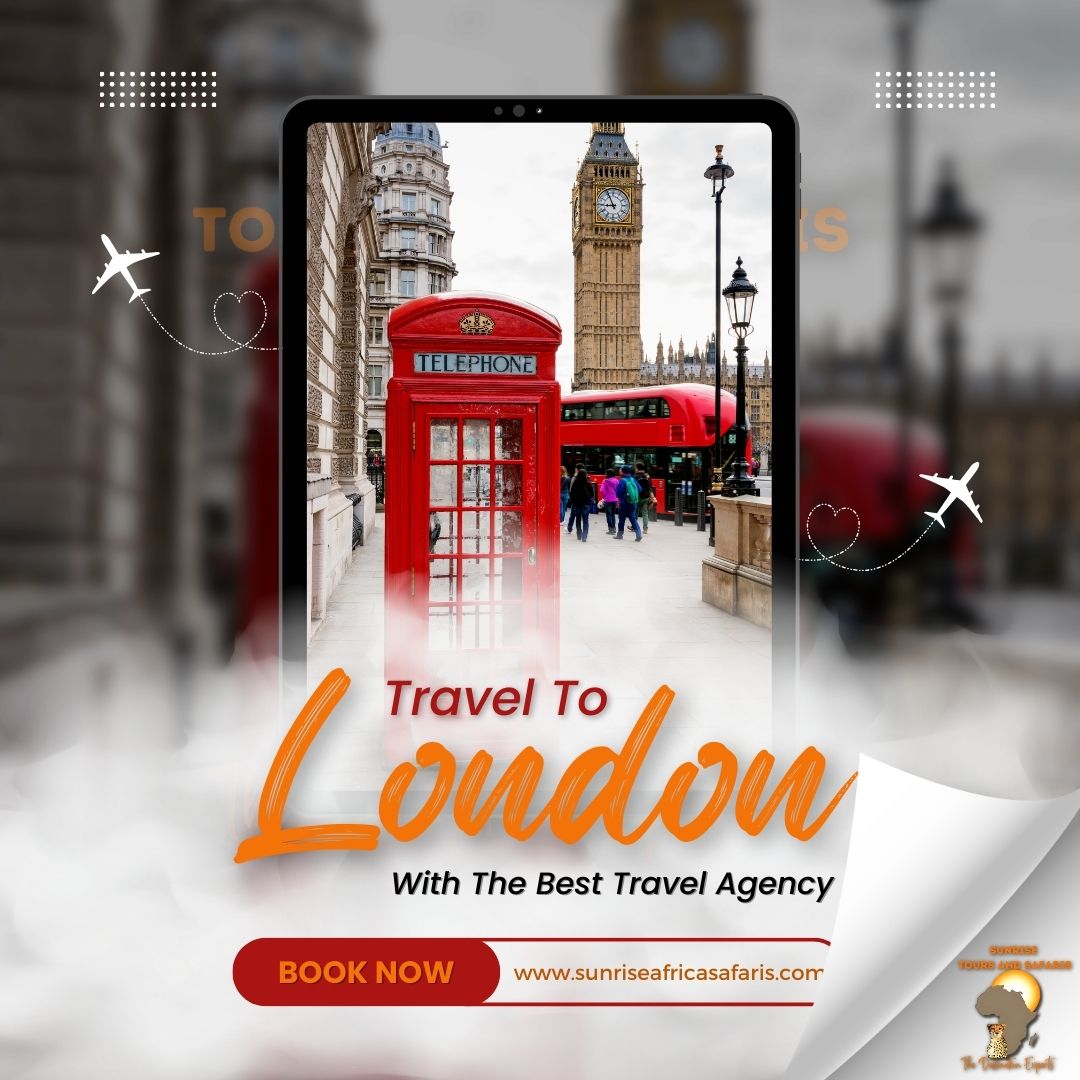 🌍✈️ Dreaming of London? Let's make those travel plans a reality together! Whether it's exploring iconic landmarks or discovering hidden gems, we've got you covered. Reach out to us today. #LondonTravel

Contact us: 📞 +254738873929
📧 tours@sunriseafricasafaris.com