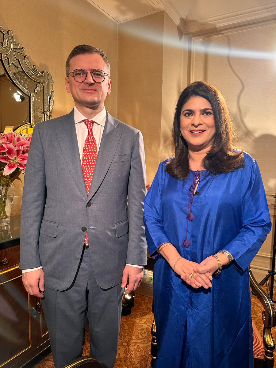 On the NDTV Dialogues, Ukraine’s Foreign Minister , @DmytroKuleba on his first visit to India since the conflict. Says he has changed his view on ‘ Ukrainian blood being the price of India’s import of cheap Russian oil ‘ & hopes India as a global power will be able to bring peace