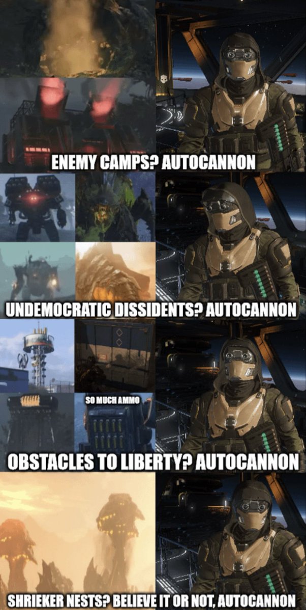 DocStrangelove2's tweet image. This was brought to you by Autocannon Gang