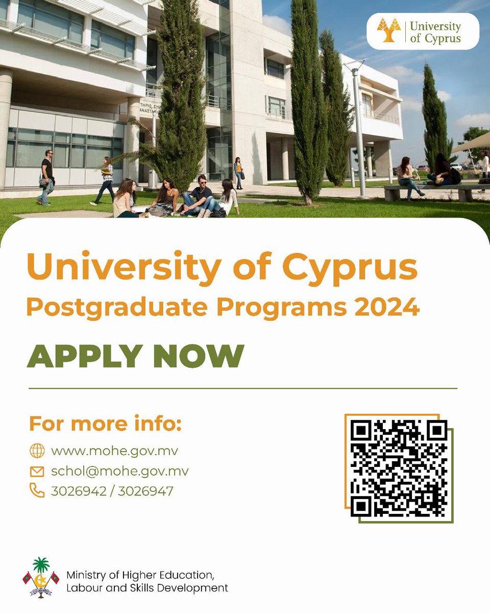 We are pleased to announce the opportunity to apply for University of Cyprus Postgraduate Programs 2024.
