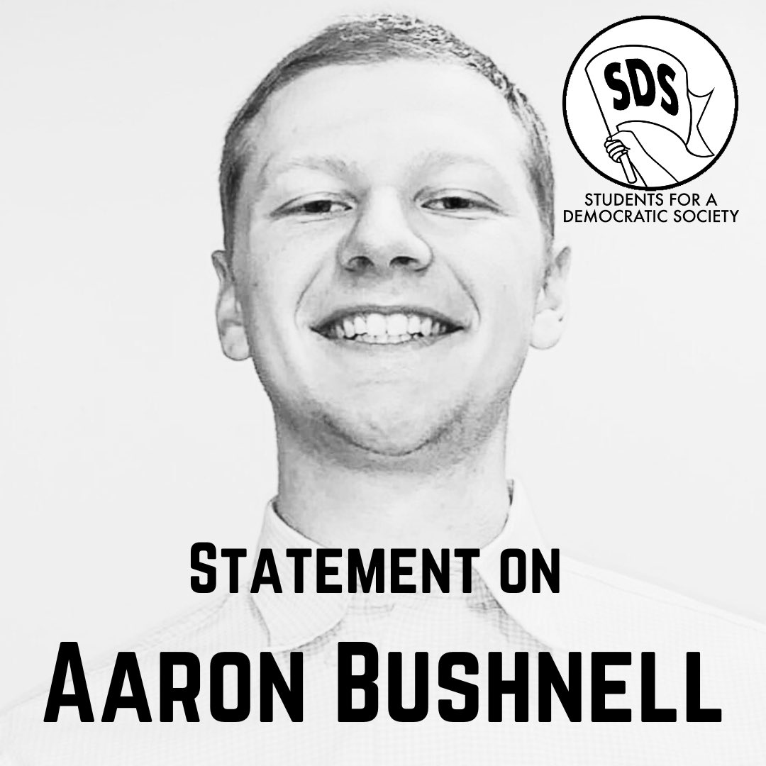 National SDS statement on Aaron Bushnell