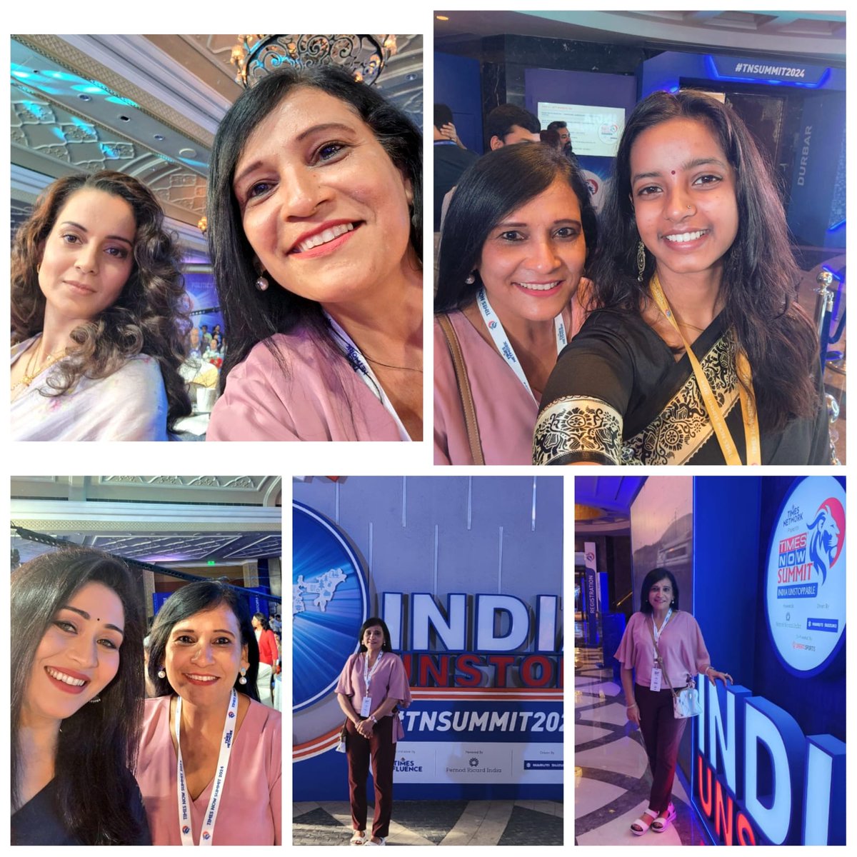 Surrounded by inspiration: meeting with remarkable women who are leading the way. 💪 #PowerWomen #LeadershipGoals 
#TNSUMMIT2024 @TimesNow