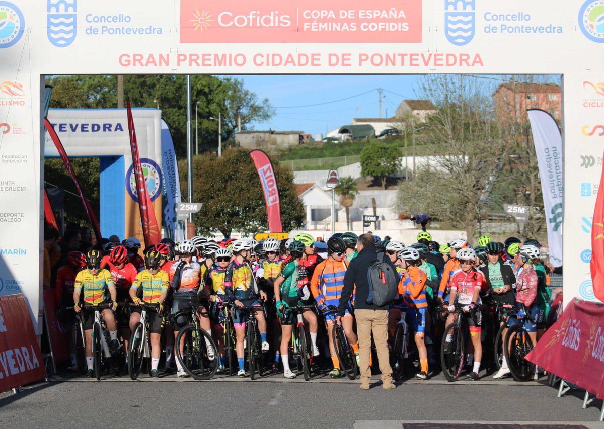 🚴‍♀️| La ciclista terrassenca Estefanía Jiménez disputa la segona prova de la Copa de España de Féminas Cofidis 2024, el Gran Premio Cidade de Pontevedra. 
La corredora catalana es va classificar en la 18a posició a 3️⃣ segons de la guanyadora de la prova.
#CopaEspañaFemCofidis