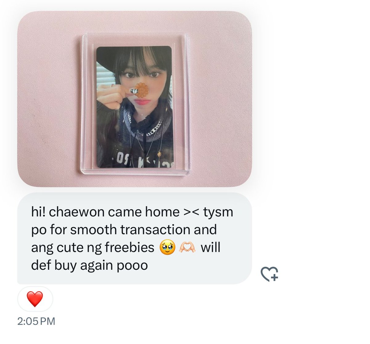 hoonikeu_'s tweet photo. #hoonikeufeedbacks

TYSM pooo! 🎀 https://t.co/9OABZIZ9Dj