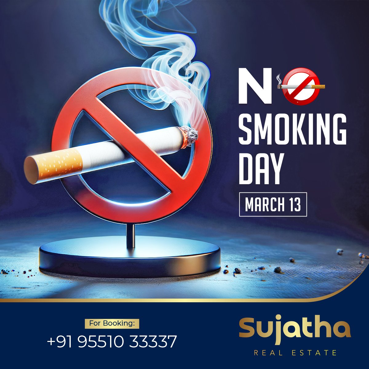 No Smoking Day

#nosmokingday #quitsmoking #healthylungs #smokefreelife #breatheeasy #lunghealth #smokefreezone #tobaccofree #livesmokefree #nosmoking #smokefree #stopsmoking #health #smokingkills #home #plot #buyplot