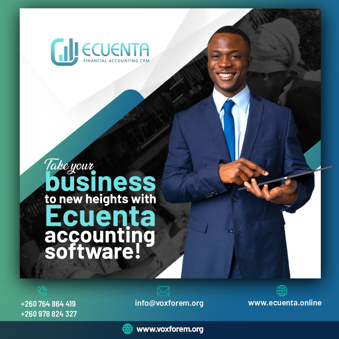 EcuentaVoxforem's tweet image. Experience the ease of managing your finances with intuitive features and a user-friendly interface. 
Book For Free Demo: ecuenta.online
Call: +260 764864419, +260 972094734
#financemanaging #financemanagementsoftware #financemanagementsolutions #Ecuenta