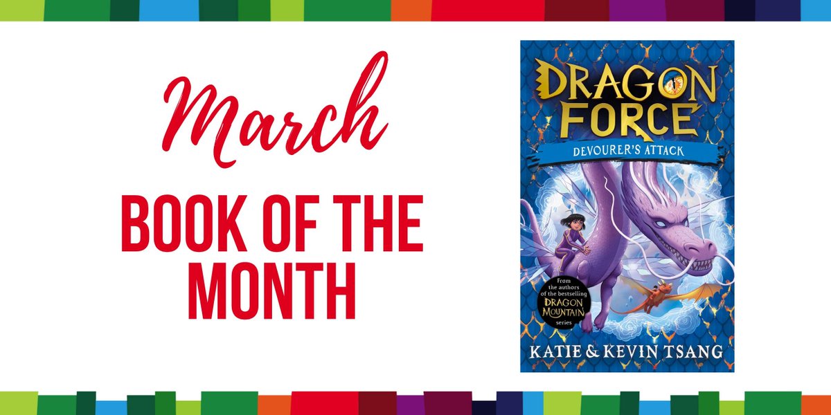 WIN our Book of the Month, Dragon Force: Devourer's Attack @kwebberwrites @kevtsang @simonkids_uk A fantastic, edge-of-your-seat, dragon adventure for ages 8+ To enter RT, FLW & comment below telling us what you're up to this Easter weekend? UK Only Ends 31/3