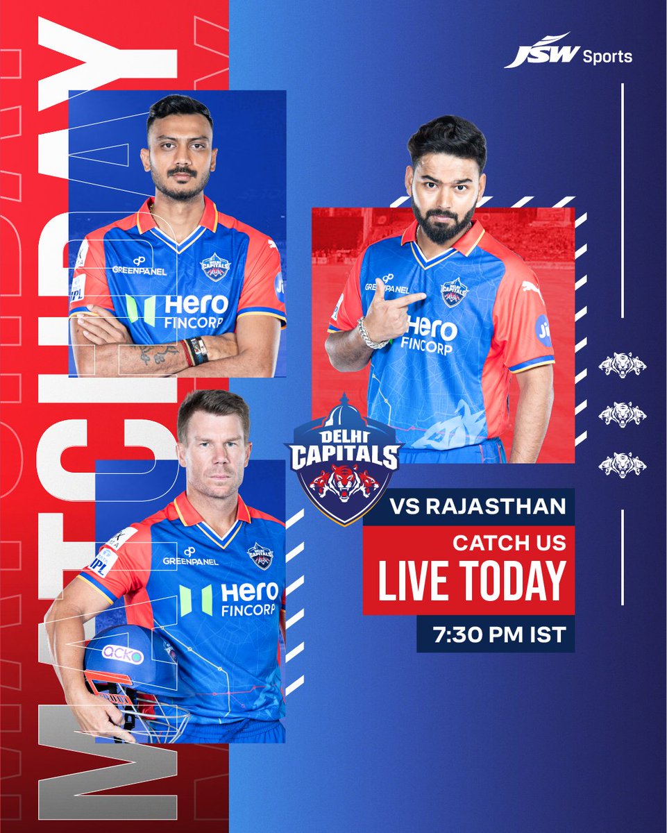 Back in action 🎬🏏 The @DelhiCapitals are poised to rebound as they gear up to take on Rajasthan in their second @IPL match today. #YehHaiNayiDilli #RRvDC #TATAIPL