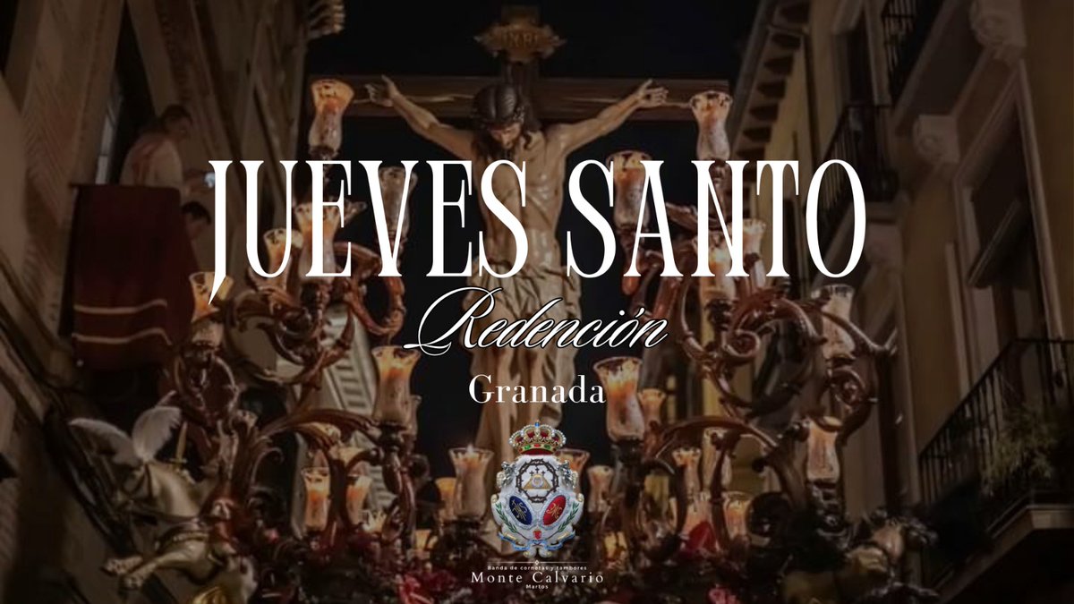 𝐉𝐔𝐄𝐕𝐄𝐒 𝐒𝐀𝐍𝐓𝐎

✝️ <a href="/RedencionySalud/">Hermandad Salesiana de Redención y Salud</a>
⛪ Iglesia de María Auxiliadora - Granada.
🕟 16:30 h.

#MC24 #SemanaSanta2024 #Redención #Granada #JuevesSanto #Salesianos