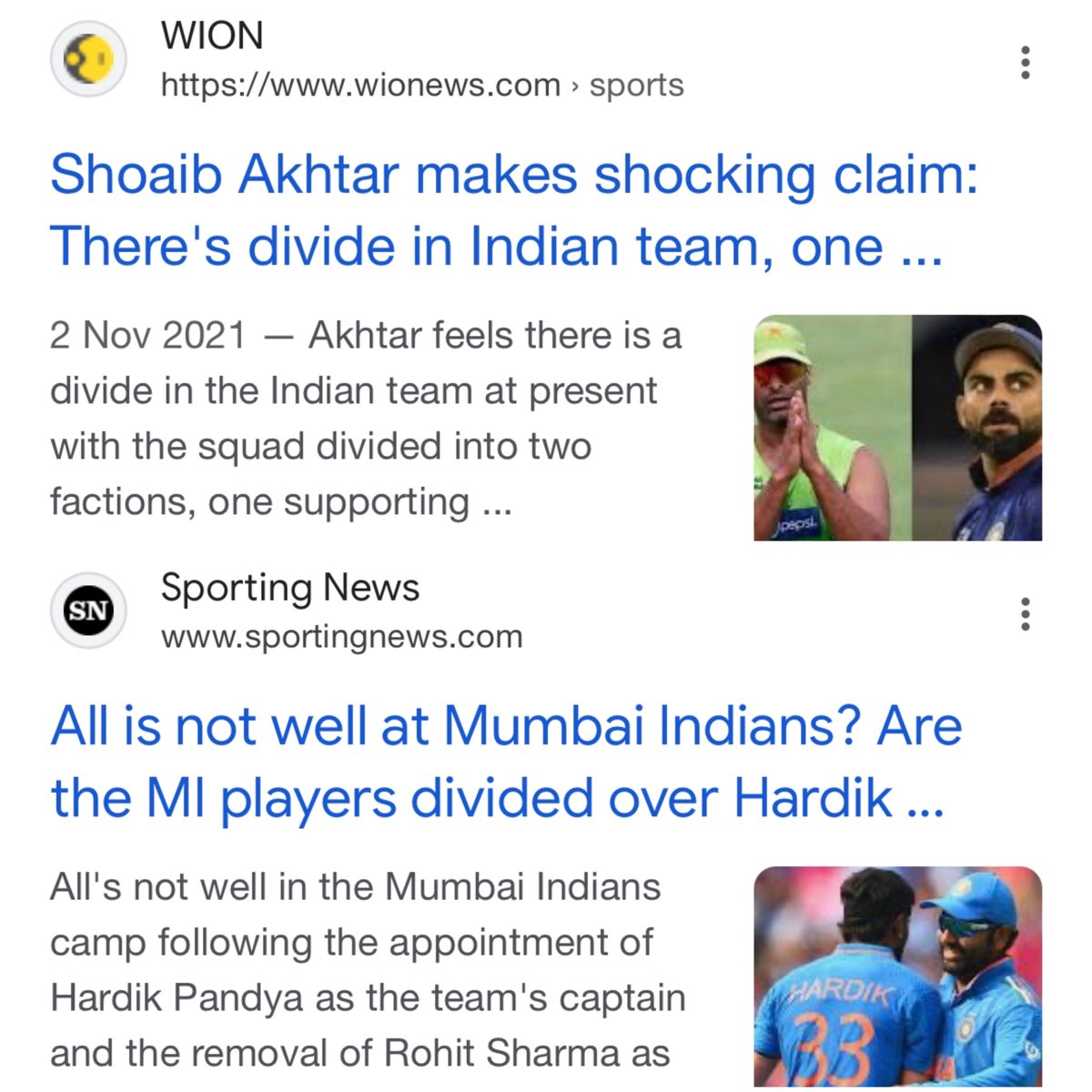 BluntIndianGal's tweet photo. Team India was divided in 2021
MI is divided in 2024. 
There is one thing common and it's Rohit Sharma in both. https://t.co/VgmTQ2eKnE