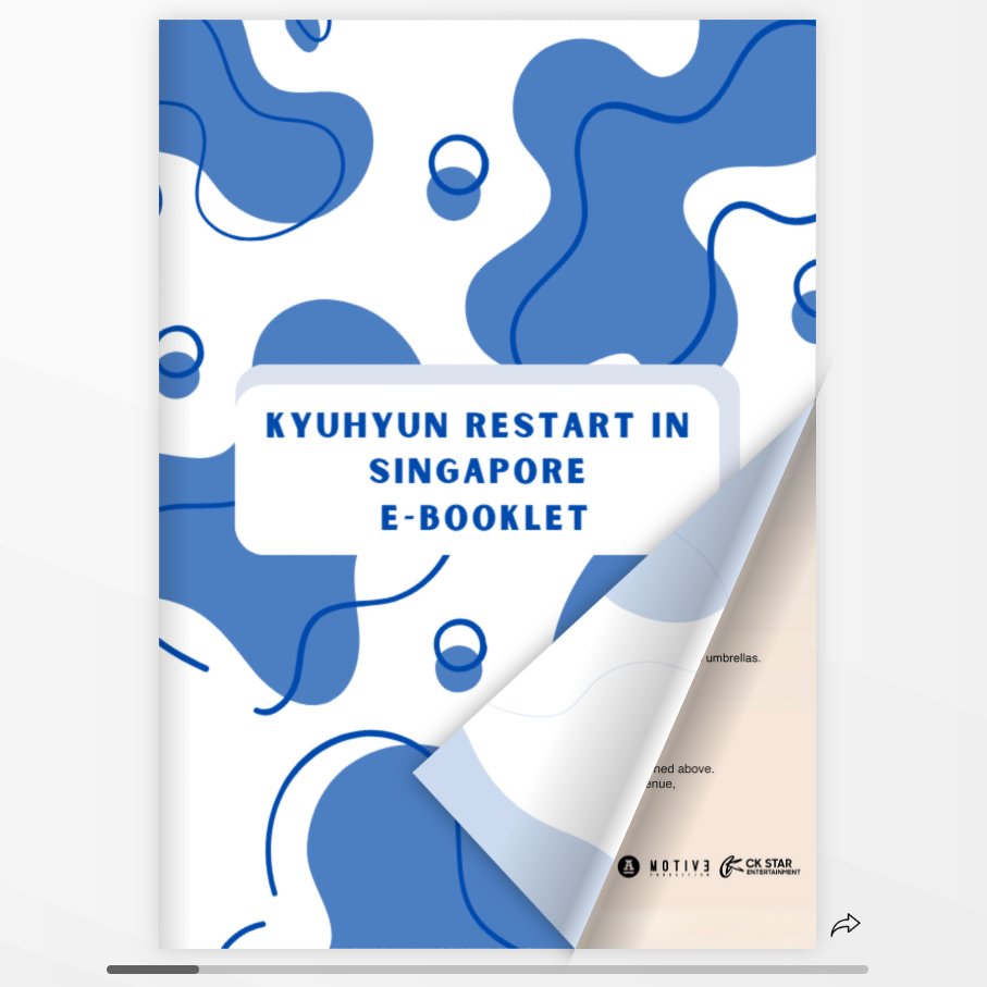 KyupiterSg's tweet photo. Kyuhyun Event Guide &amp; Fanchant E-Booklet✨

Your ultimate guide for the upcoming concert this Saturday, 30th May!

🖇https://t.co/t65IqYMHPo 
💫Tele: https://t.co/J5FjRPLBbx

#KYUHYUN #규현 #Restart #2024KYUHYUNASIATOUR #KYUHYUNRestartinSingapore https://t.co/ZpkwfOWRju