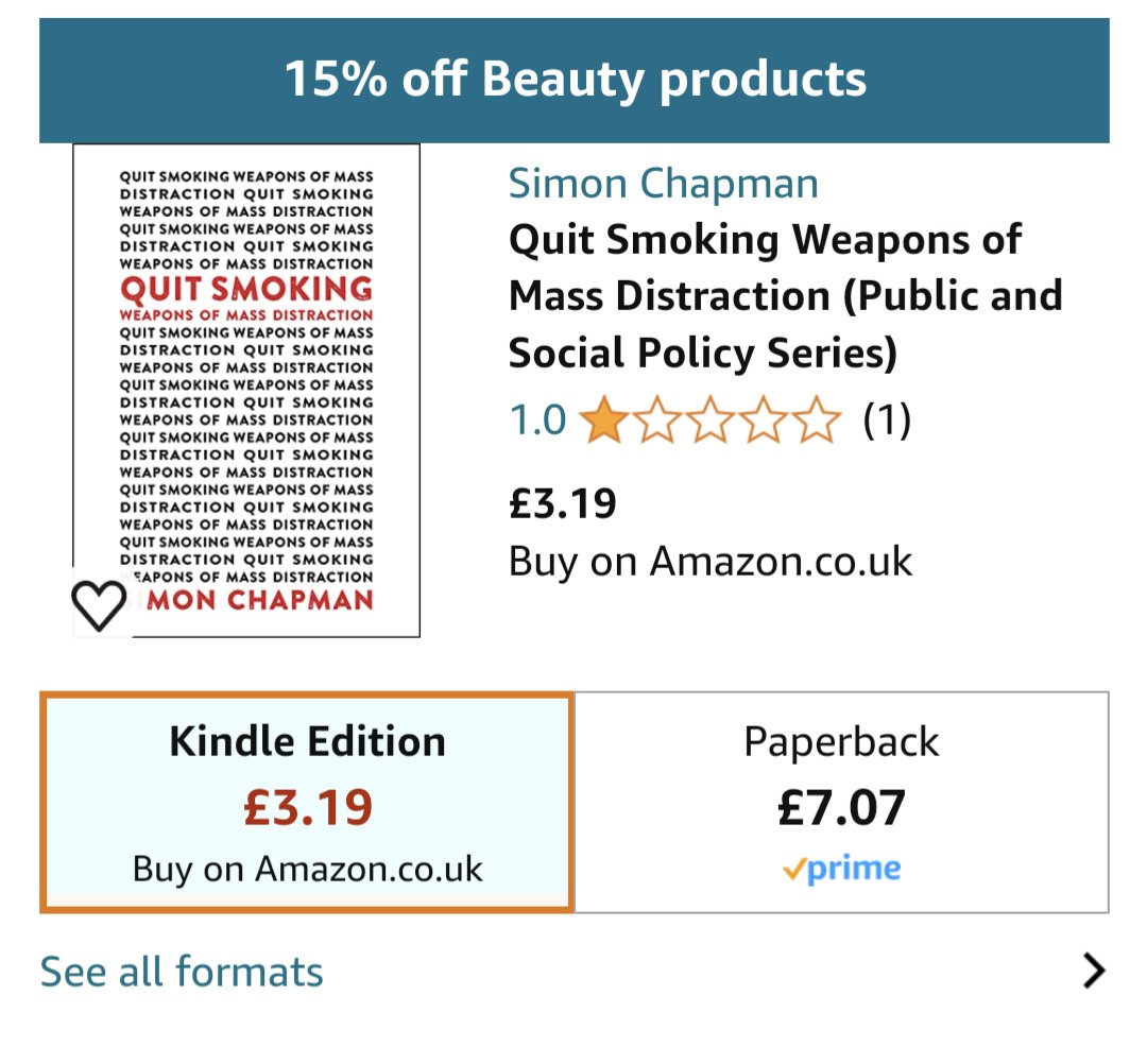 <a href="/vaper_the/">The Vaper</a> <a href="/ColinMendelsohn/">Dr Colin Mendelsohn</a> <a href="/SimonChapman6/">Simon Chapman AO @simonchapman.bsky.social</a> I was honestly intrigued by what Champions newish pages of drivel would read like. Then I read the one star review and decided to spend my £3 on a can of coke and a chocolate bar instead. ( To be honest the review was probably more entertaining, and free too.)