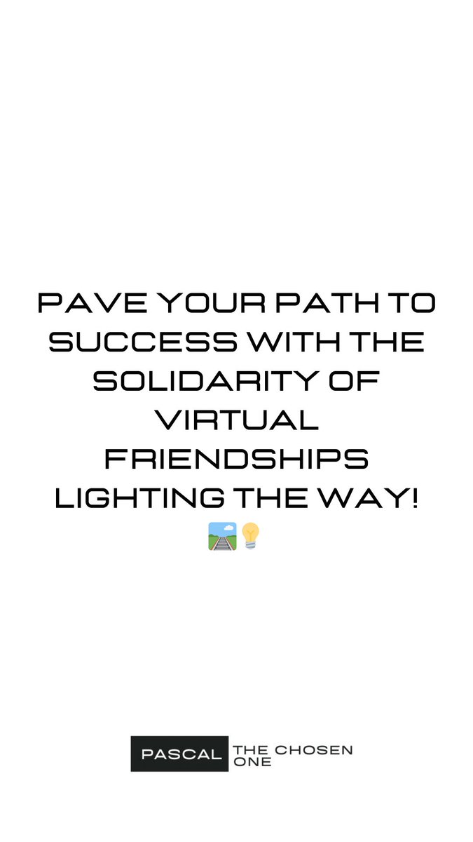 p_thechosenone's tweet image. #PaveYourPath
