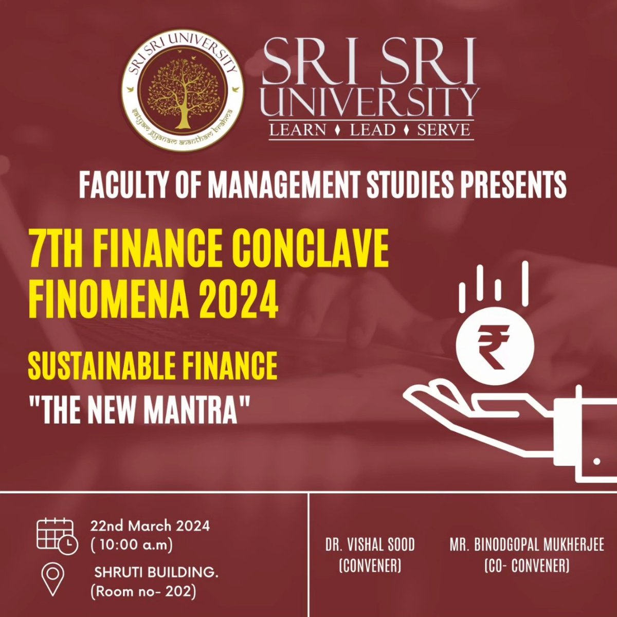 Our esteemed group of faculties with some students visited Sri Sri University . Our students with valuable guidance of our faculties,got 3rd prize in technical session in 7th Finance Concla

#gandhiinstituteofexcellenttechnocrats 
#TechnicalSession #financeconclave