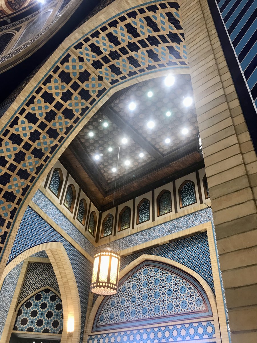 The beautiful mosaic's of Dubai. Look up when you are next in a mall or at the souk's, the architecture is sublime. #architecture #buildings #architecturaldesign #Dubai #UAE #Travel #visitdubai 🇦🇪