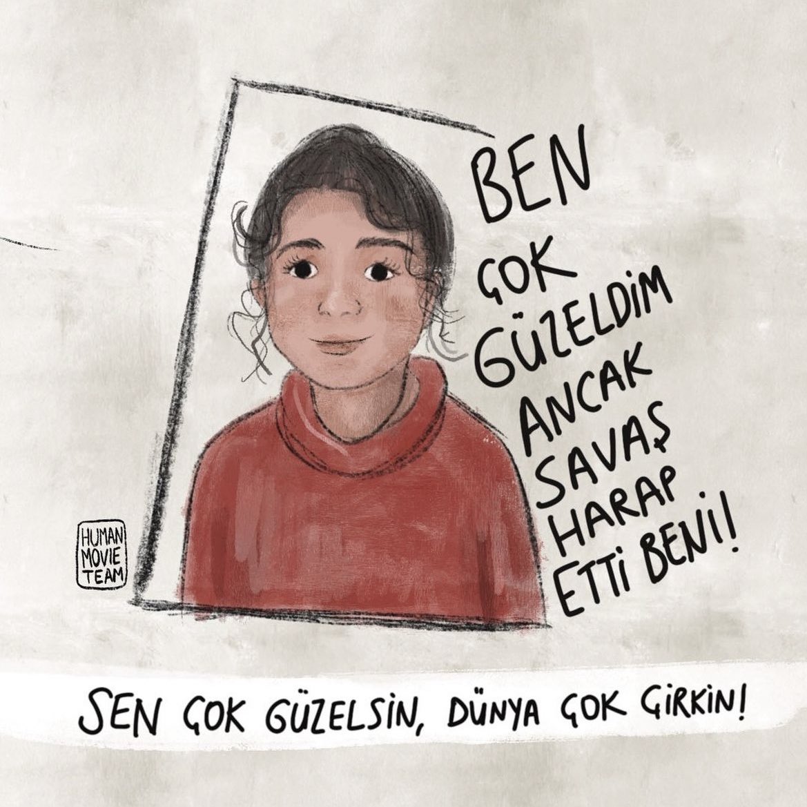 Sen yine çok güzelsin çocuk…