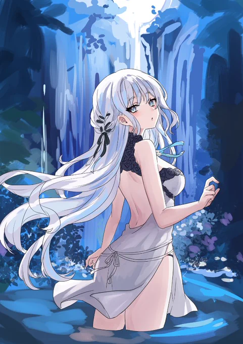 Hi  My Oc nabilla in the work 