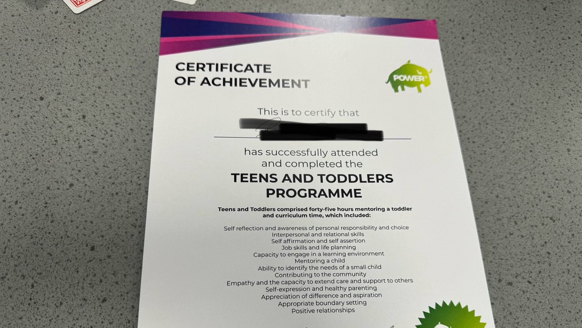 We recently had over 11 students completed the @Power2org “Teens and Toddlers Programme” at school - they had the opportunity weekly to visit a nursery to mentor a toddler, the skillsets they have learnt is beyond outstanding, great things happen at @MEACentral. #proud 🙌🏽🙌🏽🙌🏽