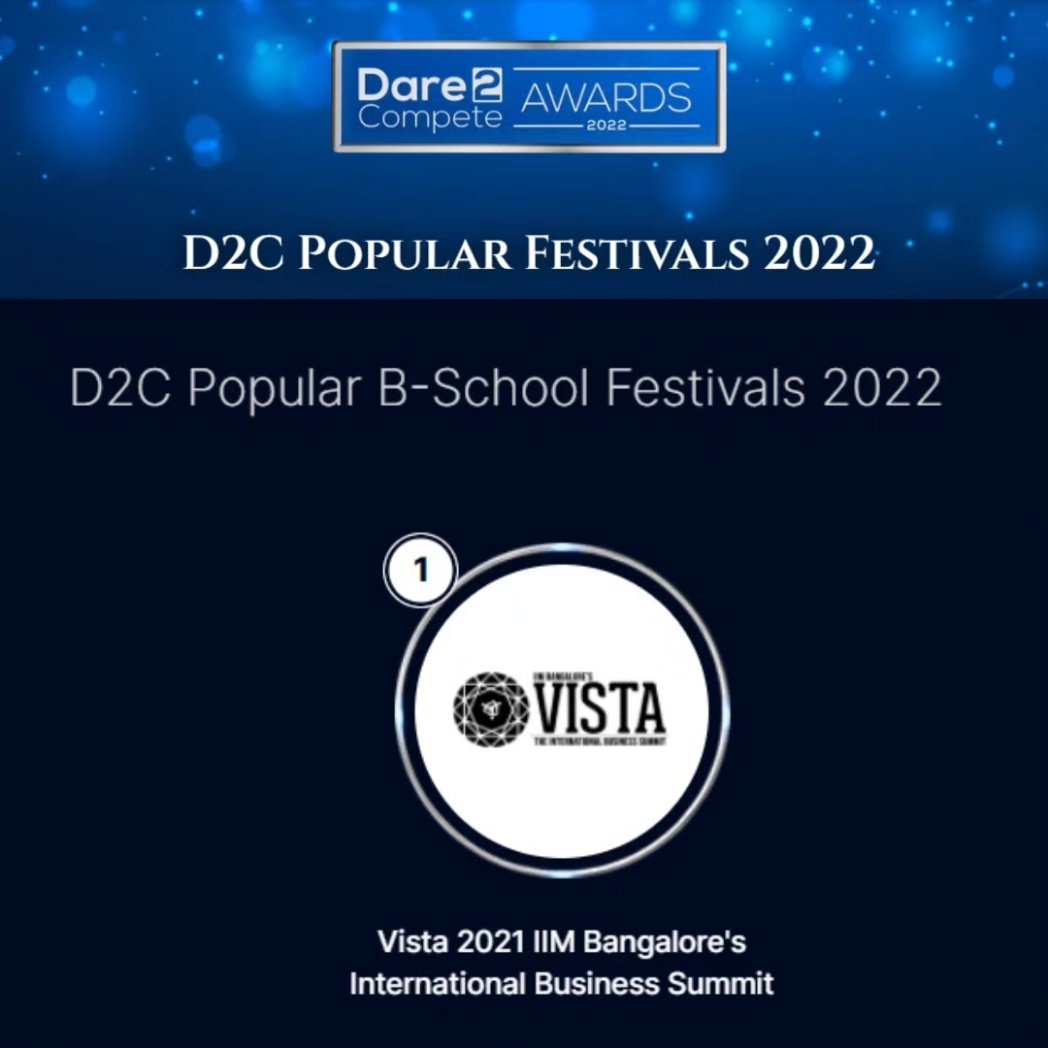 Triple crown achieved! 🏆 Vista reigns as the top B-School festival for the third consecutive year <a href="/Unstop_World/">Unstop</a> Awards! 🎉 #VistaPride #ThreepeatChamps