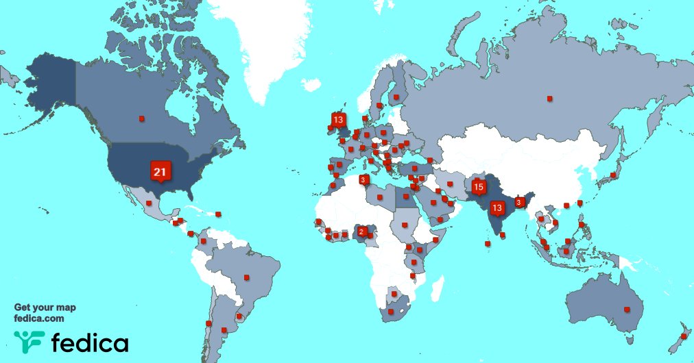 Special thank you to my 3 new followers from Bangladesh last week. fedica.com/!banaqvi