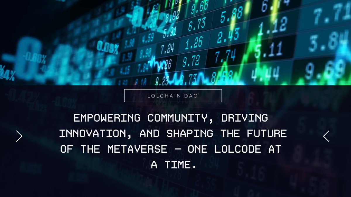 LolChainDAO's tweet image. They don’t know we’ve been #BUIDLING the #Metaverse 🌐 

ONE #LOLCODE AT A TIME. 👨‍💻