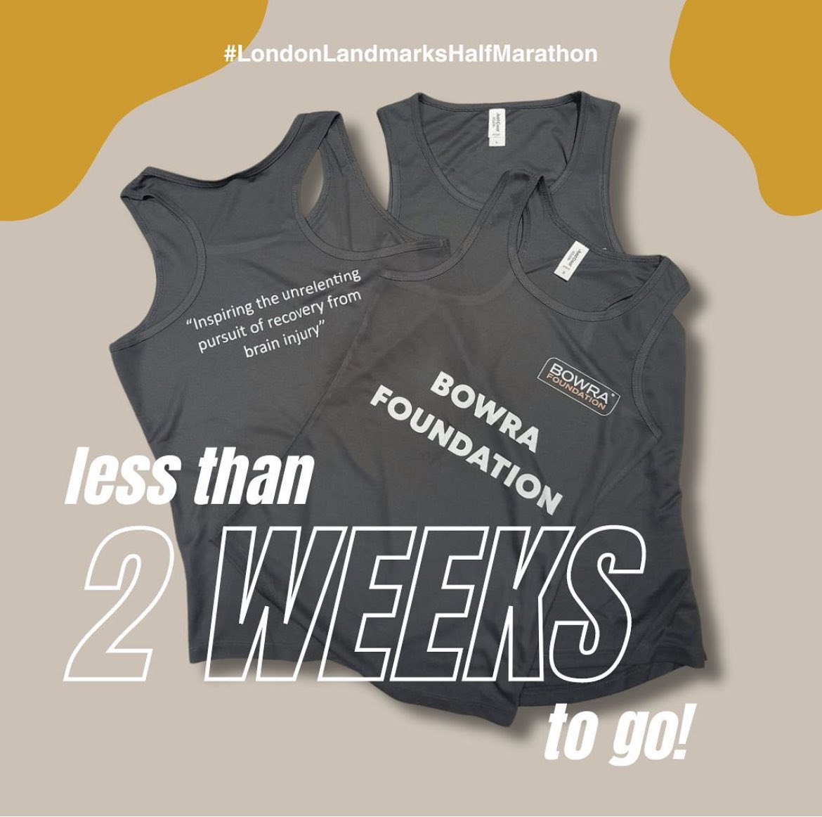 I’m running the @LLHalf on 7th April for @BowraFoundation - despite having done ultramarathons, I’ve never done a half marathon-waaaay outside my comfort zone 🤣 please support if you can justgiving.com/campaign/bowra…