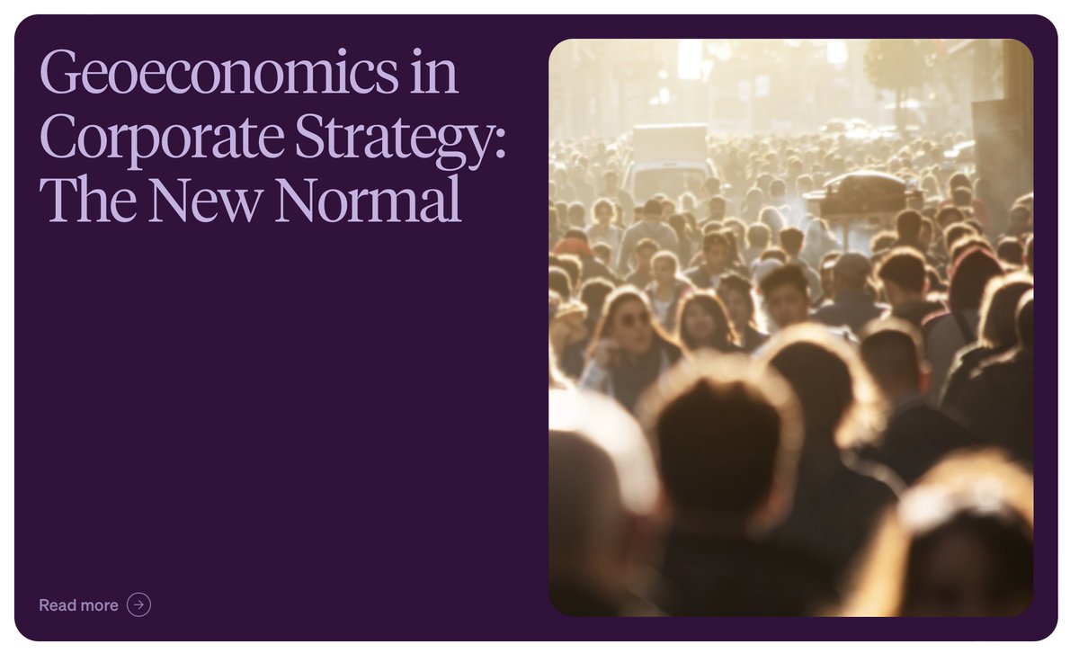 Explore the evolving landscape of corporate strategy with leading and innovative voices like Heiko Borchert, Ann-Nina Finne and Risto E. J. Penttilä and discover how geoeconomic expertise is shaping business decisions and strategies. Pre-register: bit.ly/3Ttn4be #hgw24