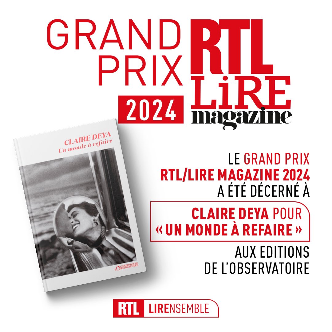 Grand Prix RTL-Lire Magazine tweet media